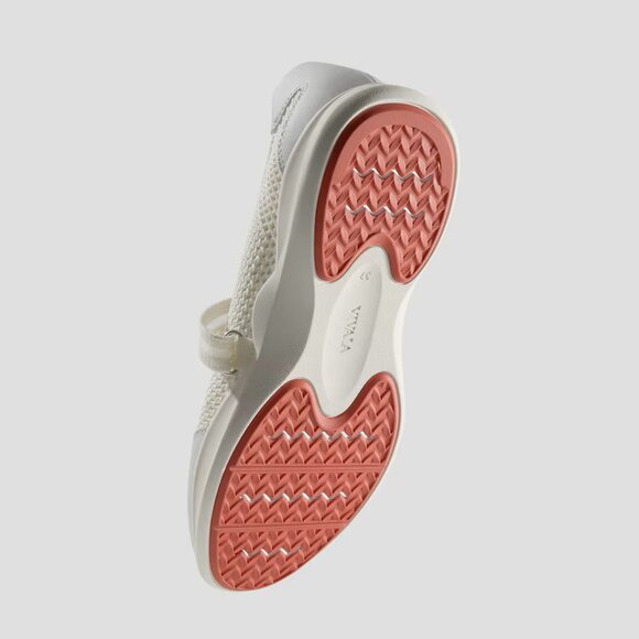 NIB 8.5 Vivaia Mary Jane style Sneaker Flats  Natural/Dove Grey colors - Picture 2 of 3